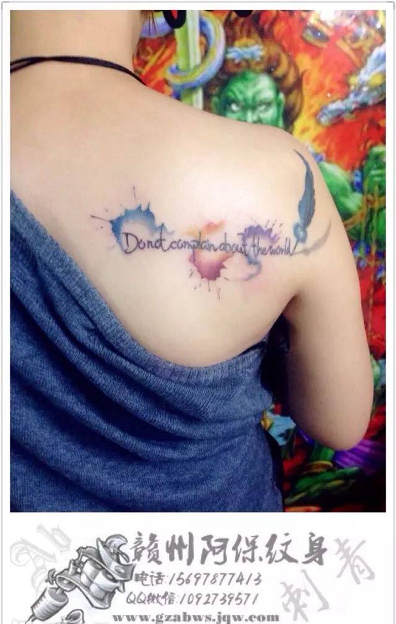 赣州阿保纹身作品纹身图片