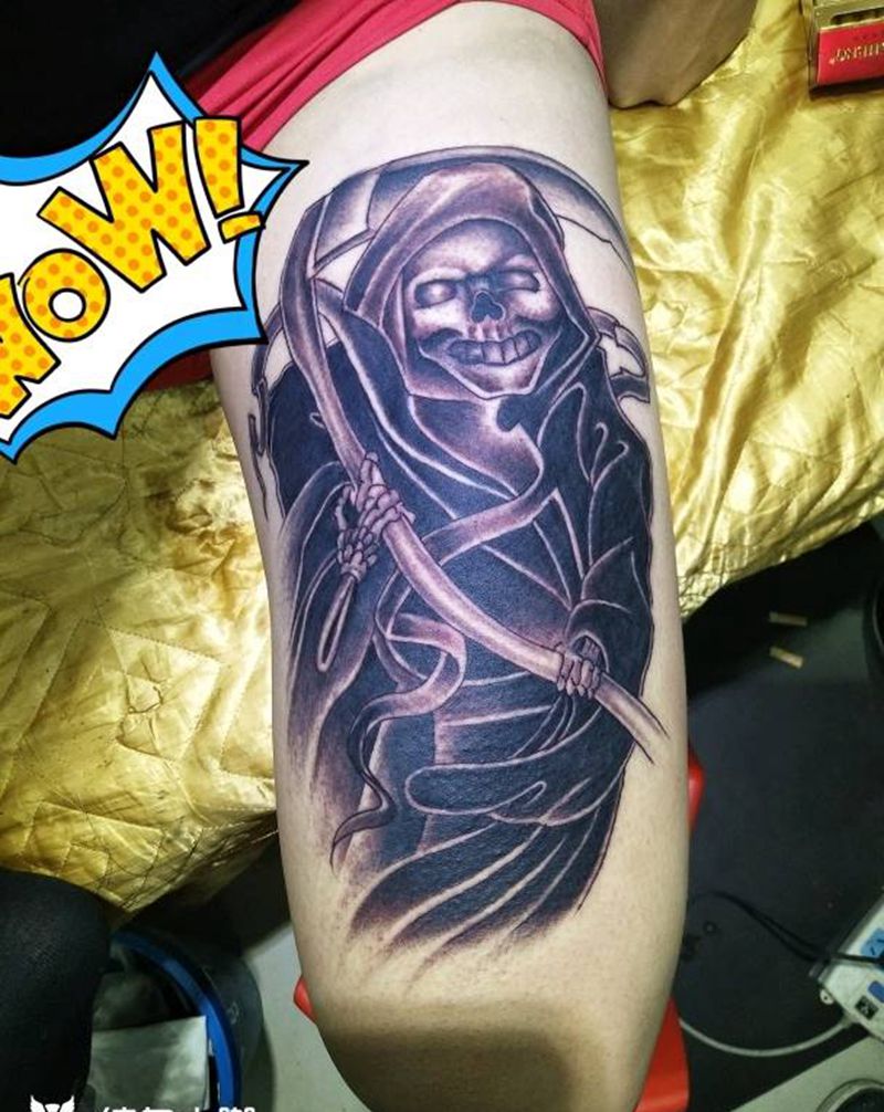 死神纹身图片