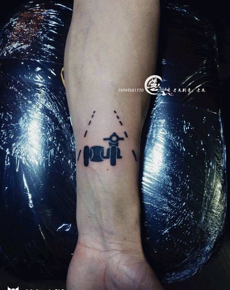 侉子纹身图片_手臂图腾原创成品纹身图案