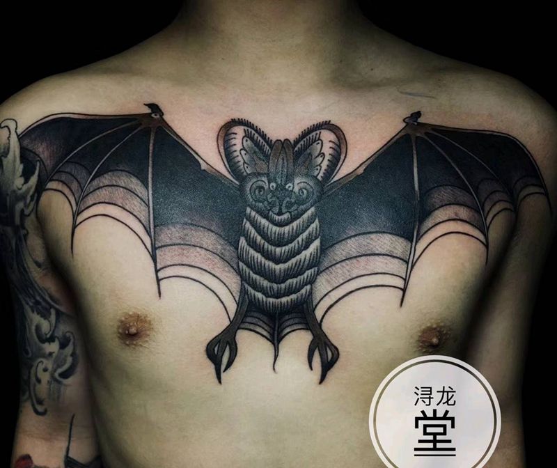 暗黑系纹身图片