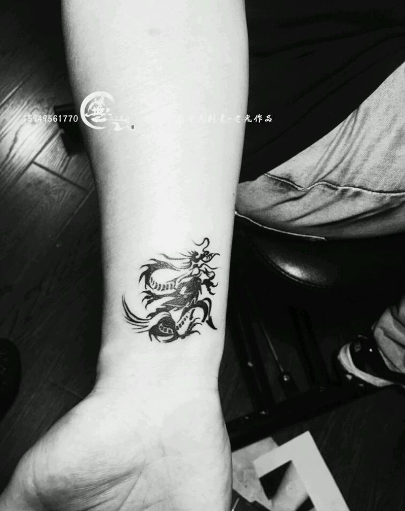 图腾纹身图片_手部图腾纹身图案