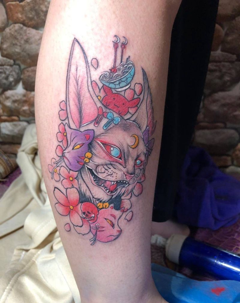 狼族纹身工纹身图片