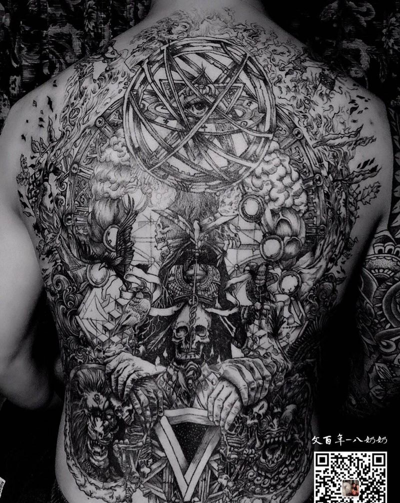 死亡原点纹身图片