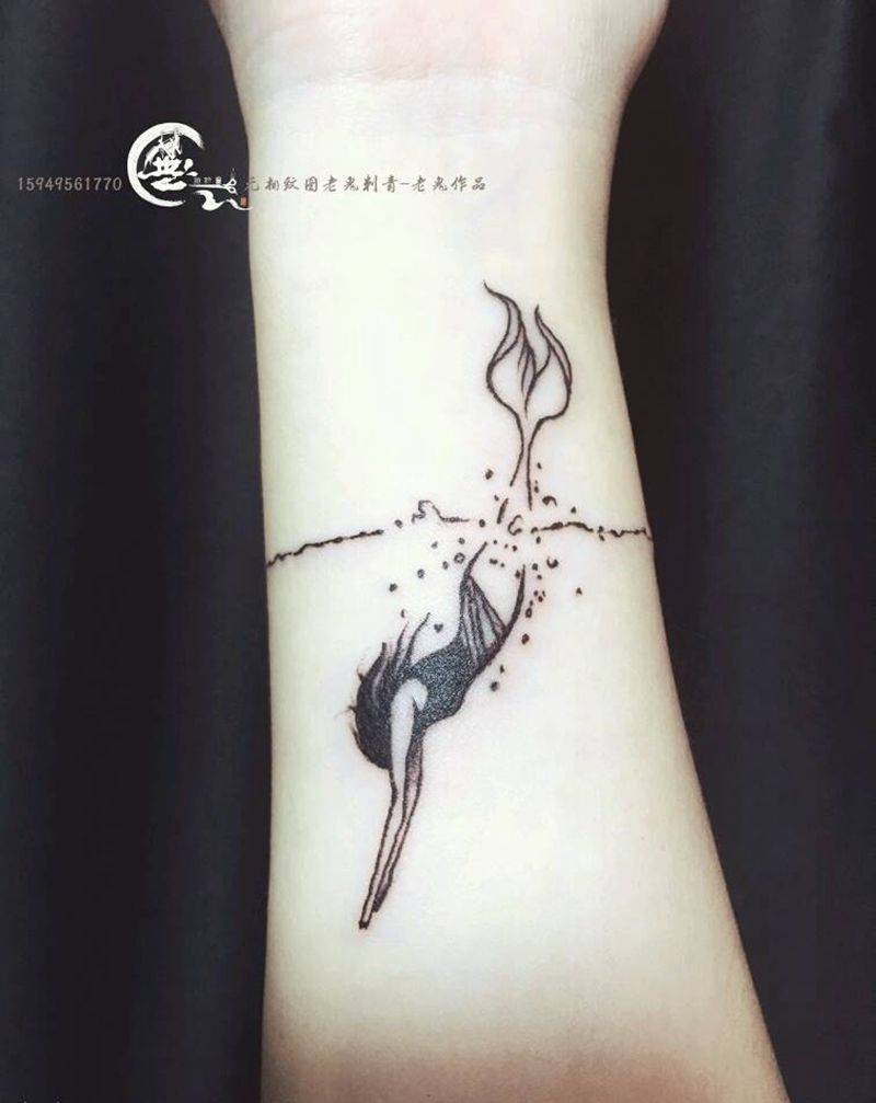 小清新纹身图片_手臂小清新纹身图案