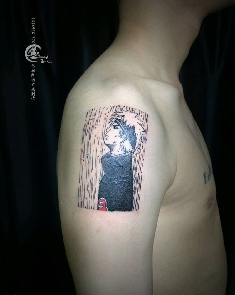 漫画纹身图片_手臂纹身图案