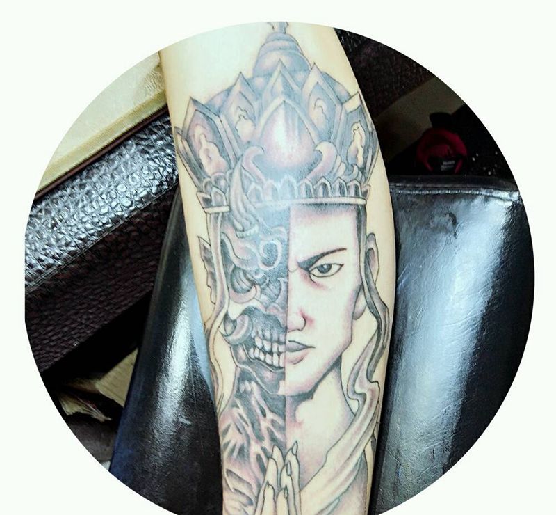 一念之间纹身图片