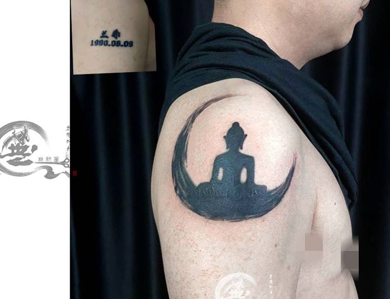 遮盖纹身图片_手臂纹身图案