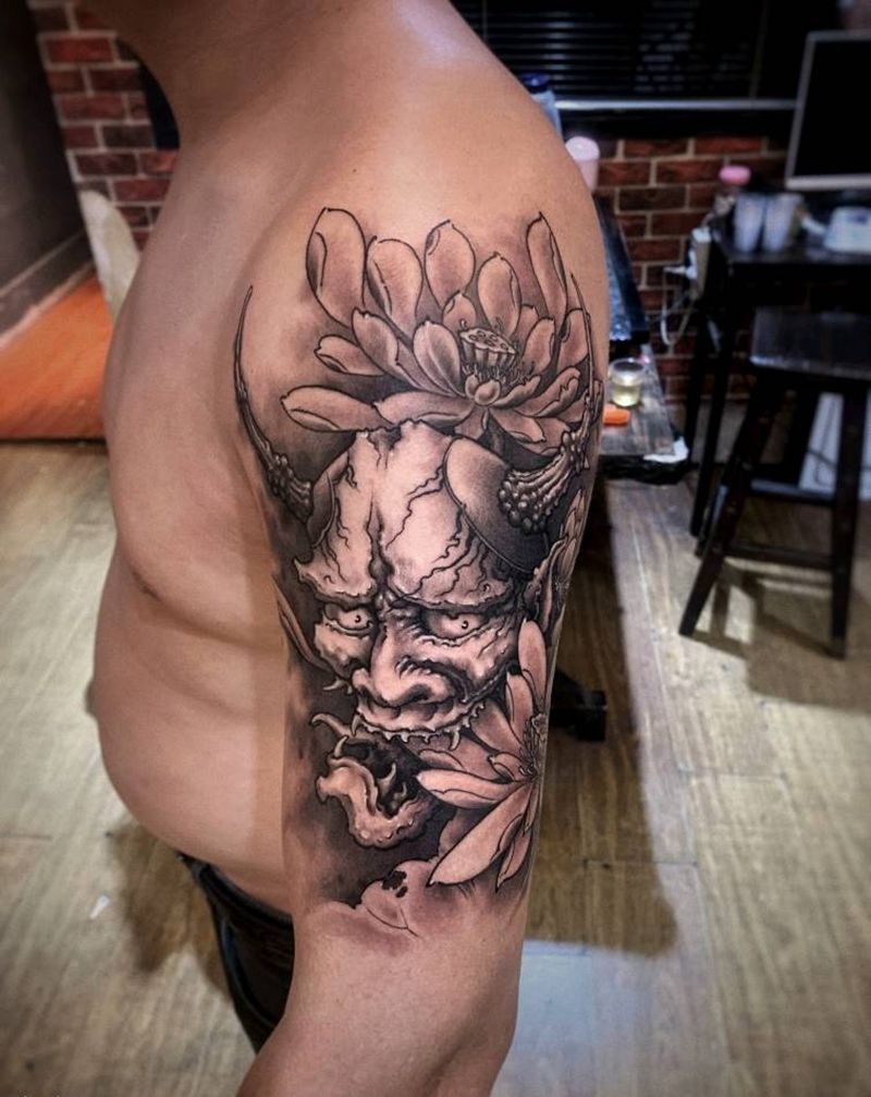 般若纹身图片_手臂手部新传统纹身图案