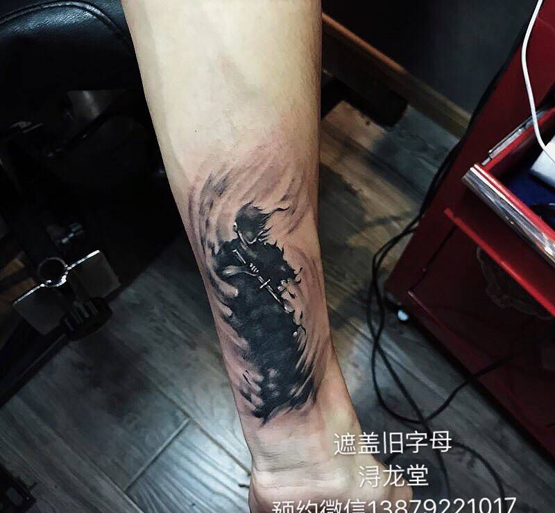 遮盖旧纹身纹身图片