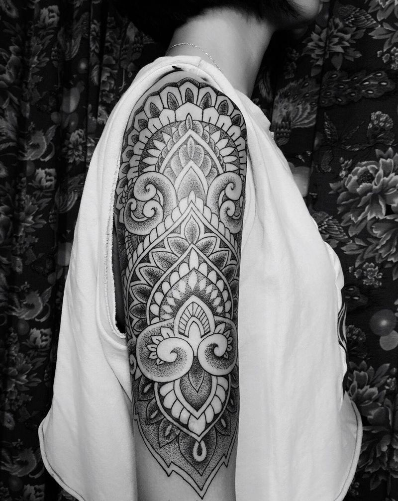 点刺原创作品纹身图片