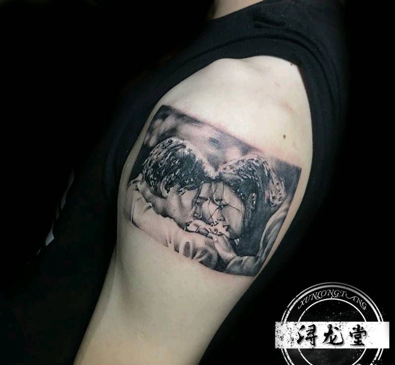 肉丝 杰克纹身图片