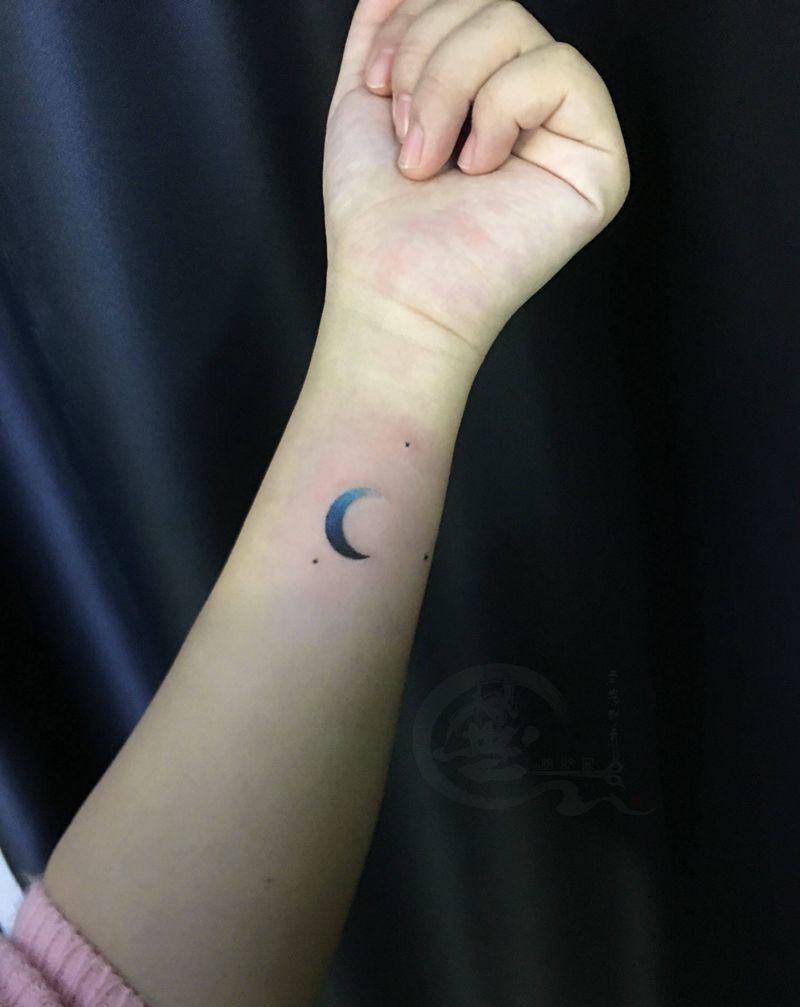 小清新纹身图片_手部纹身图案