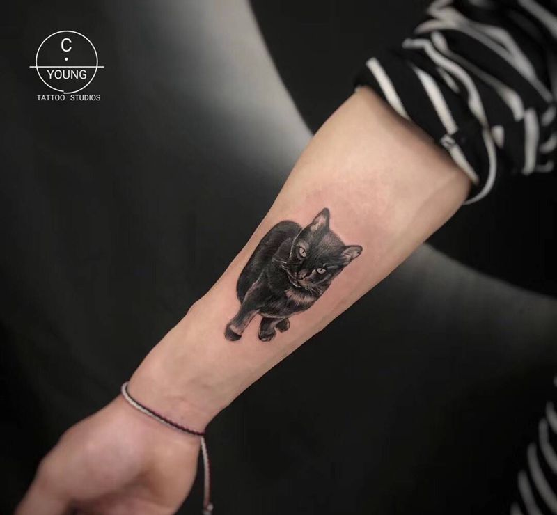 小清新纹身图片