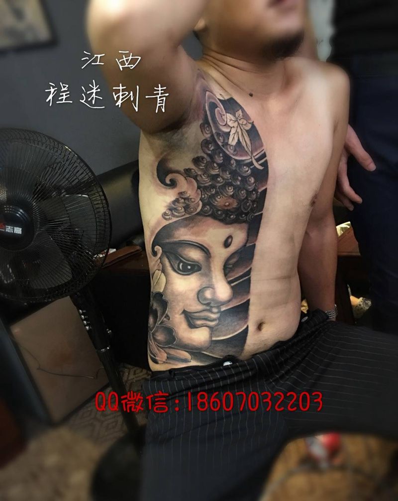 原创佛纹身图片