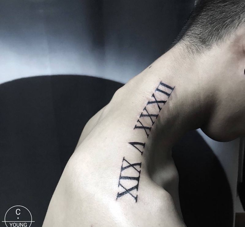 IIXXX. V. XIX纹身图片