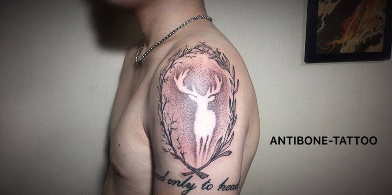 #  点#  英文非本店作品。纹身图片_成品手臂欧美清新几何黑白点刺反骨刺青纹身图案