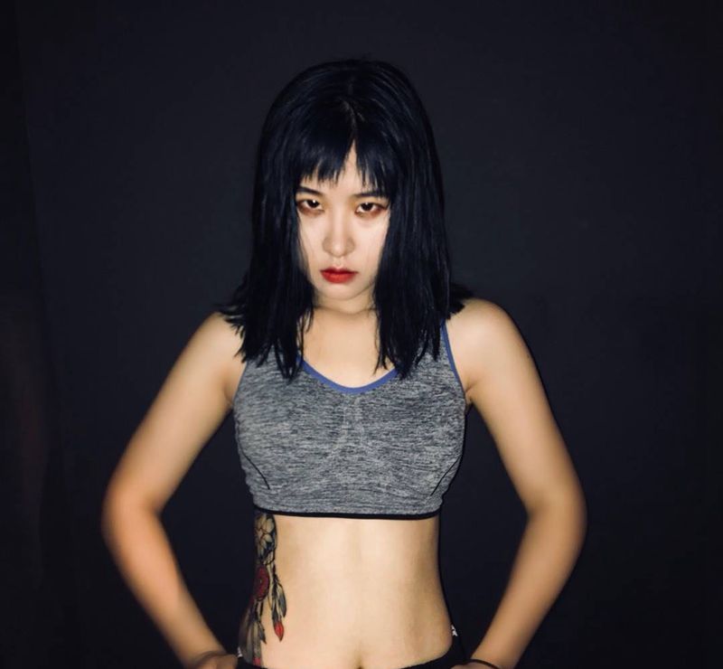 纹家秀纹身图片_成品腰部腹部欧美清新传统静物图腾纹身图案