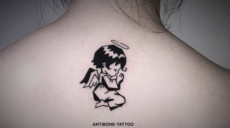 # 小作一组#纹身图片_手臂腿部图腾点刺小清新纹身图案