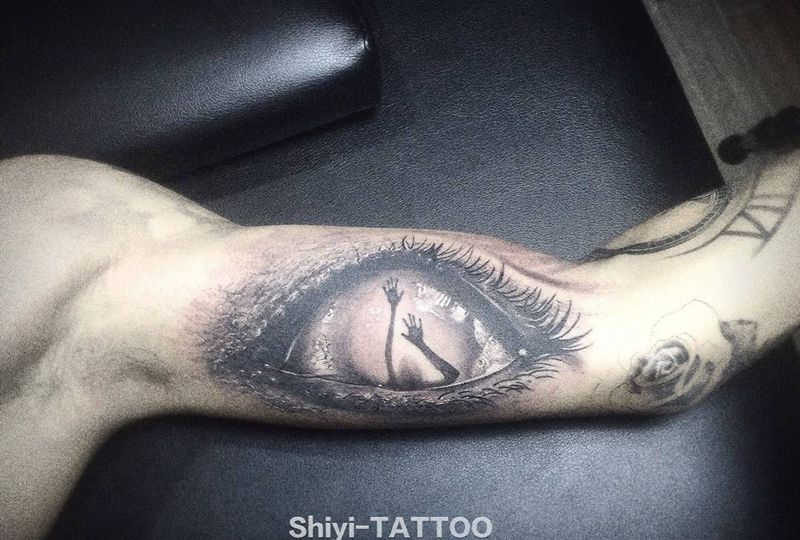 惊悚一刹纹身图片