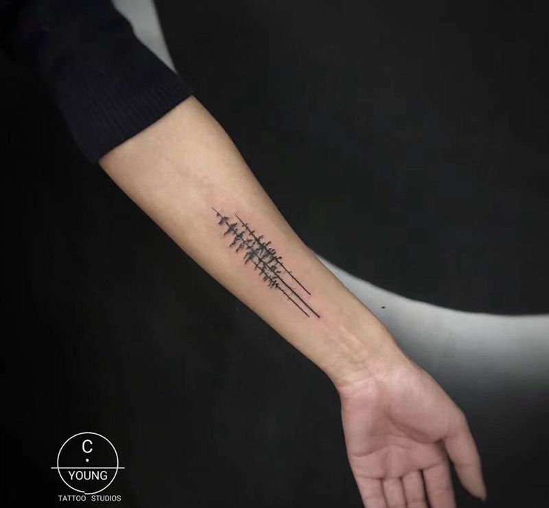 小清新纹身图片