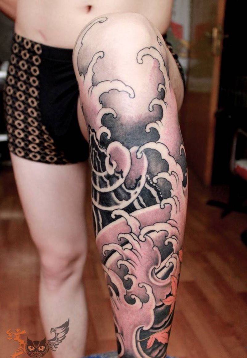 浪不浪？纹身图片