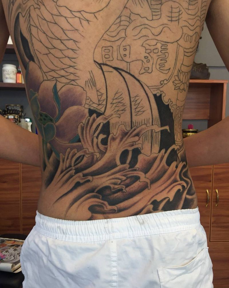 还有一次完成纹身图片