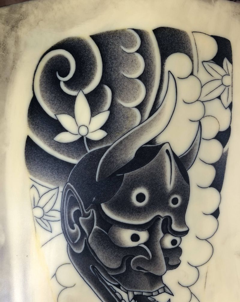 单针，原创 老传统纹身图片_脚部老传统纹身图案