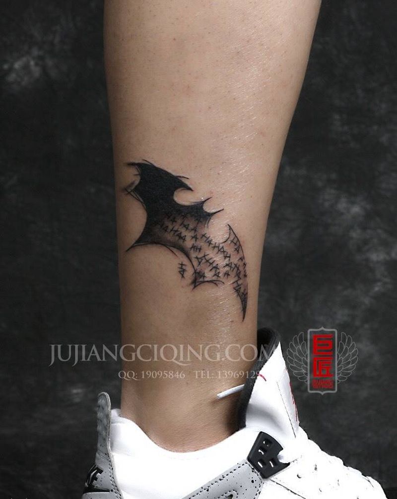 蝙蝠王纹身图片