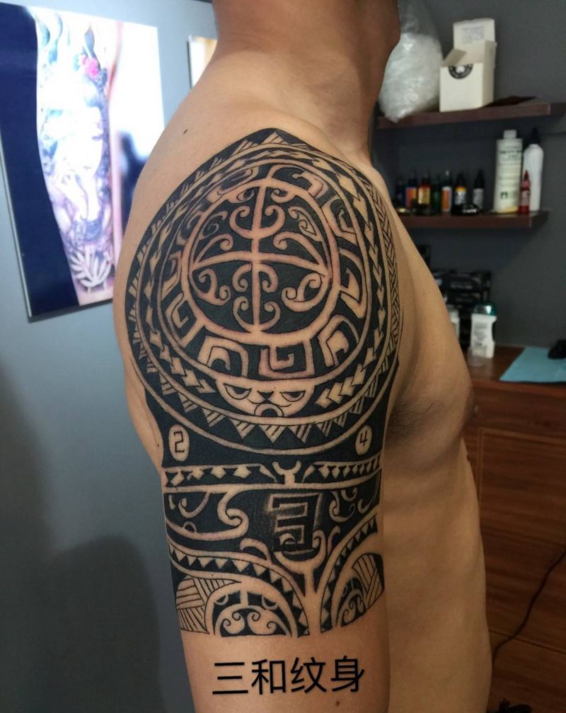 大图腾纹身图片