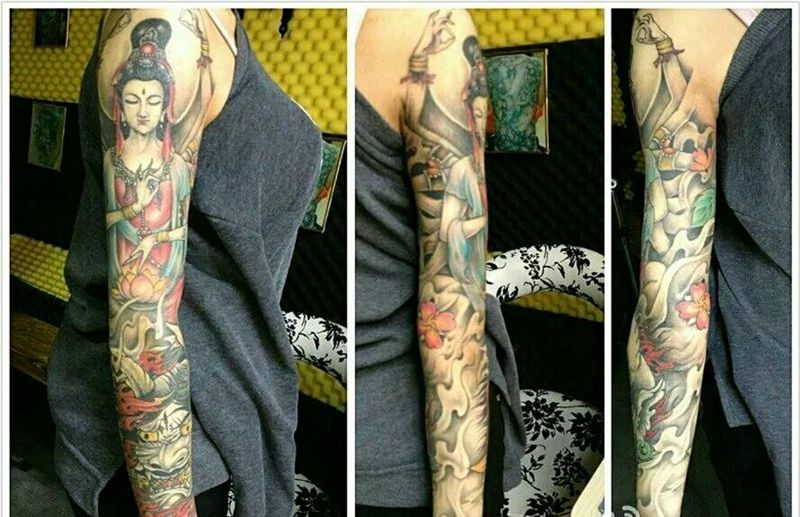 皇家烈焰刺青纹身图片