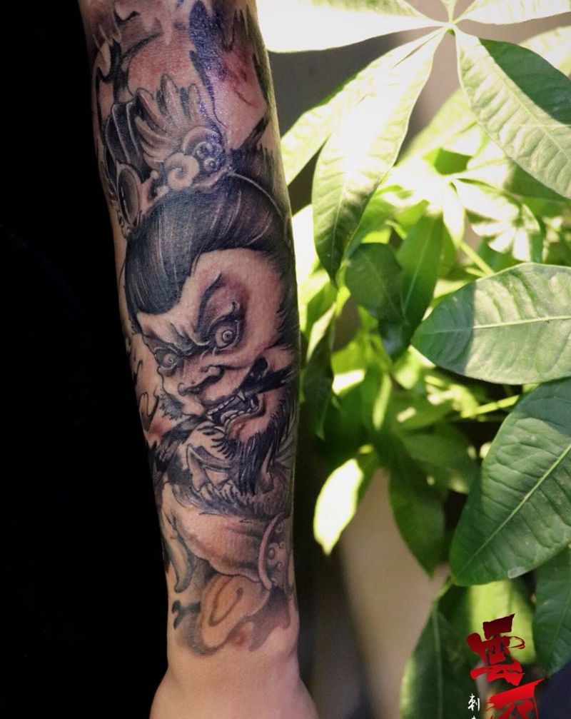 齐天大圣纹身图片