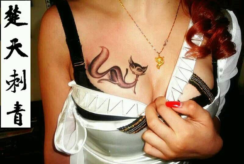 小狐狸纹身图片