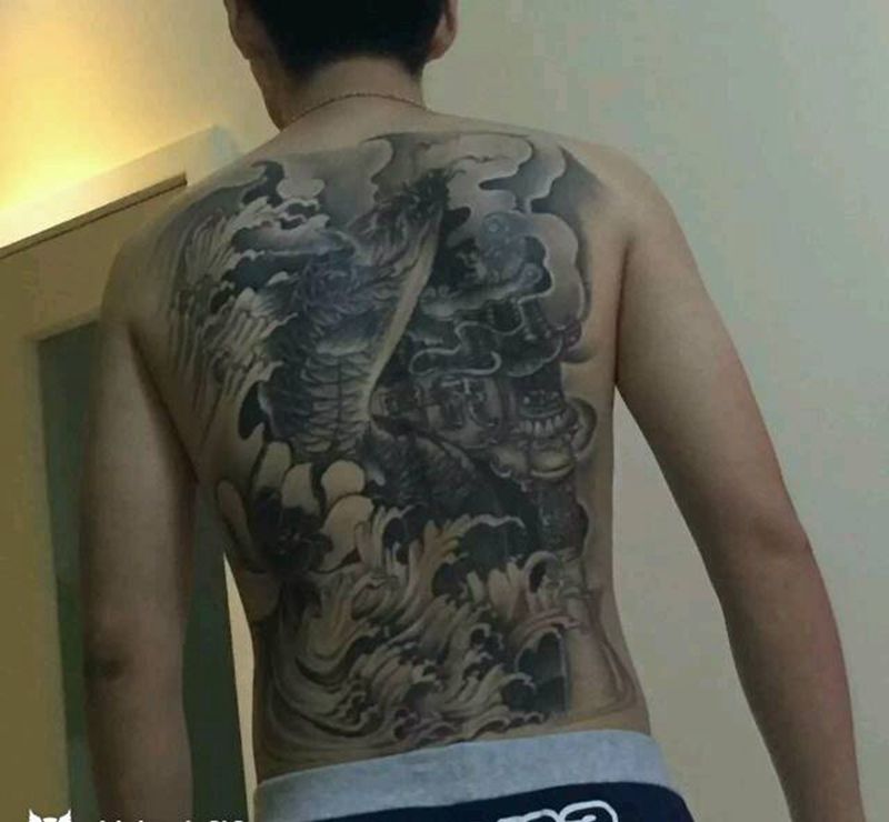 买家秀纹身图片