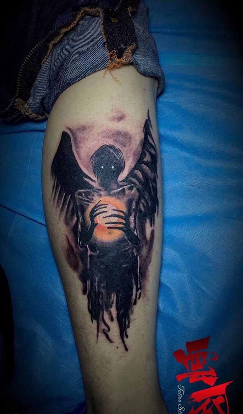 炽天使纹身图片