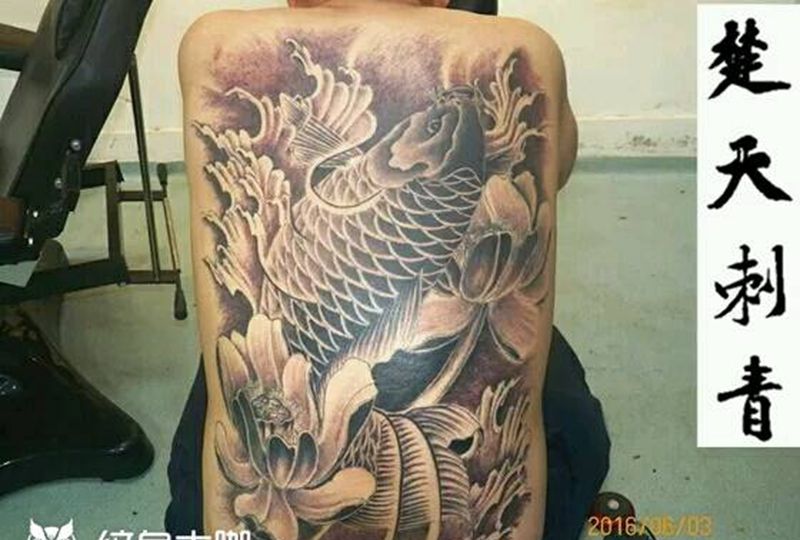 间隔了两年才完工纹身图片