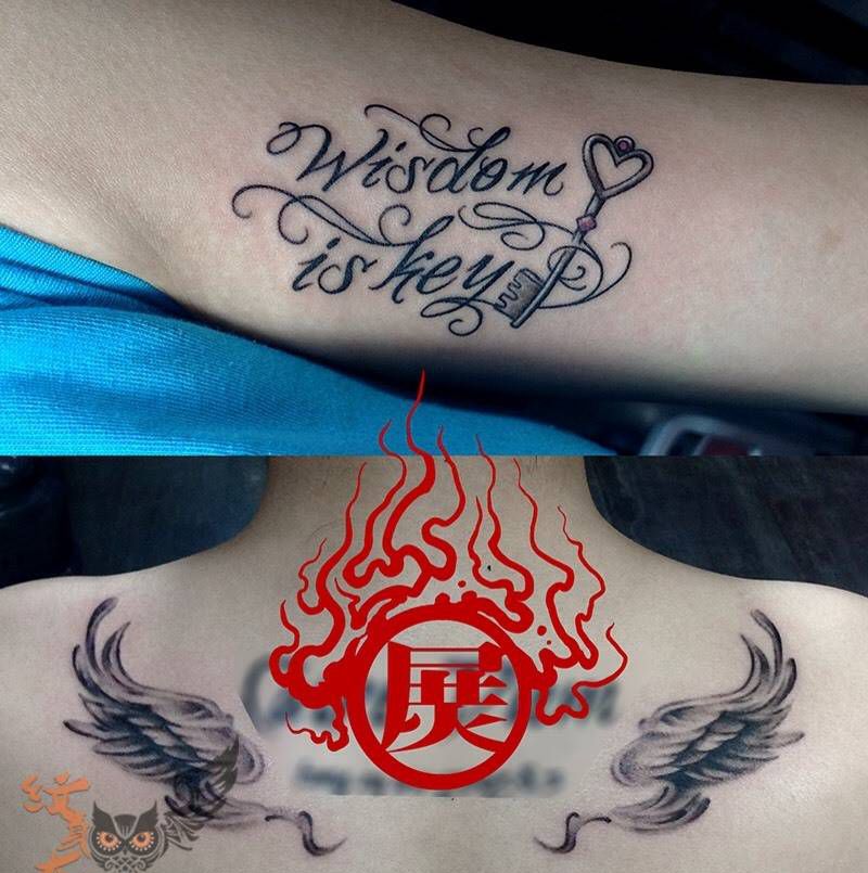 小作品纹身图片