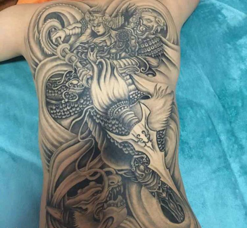 本店作品纹身图片