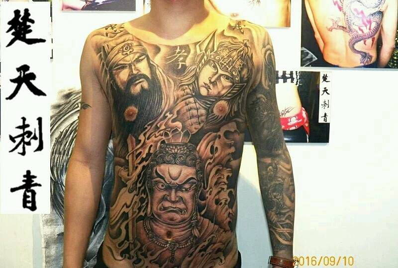 完工纹身图片