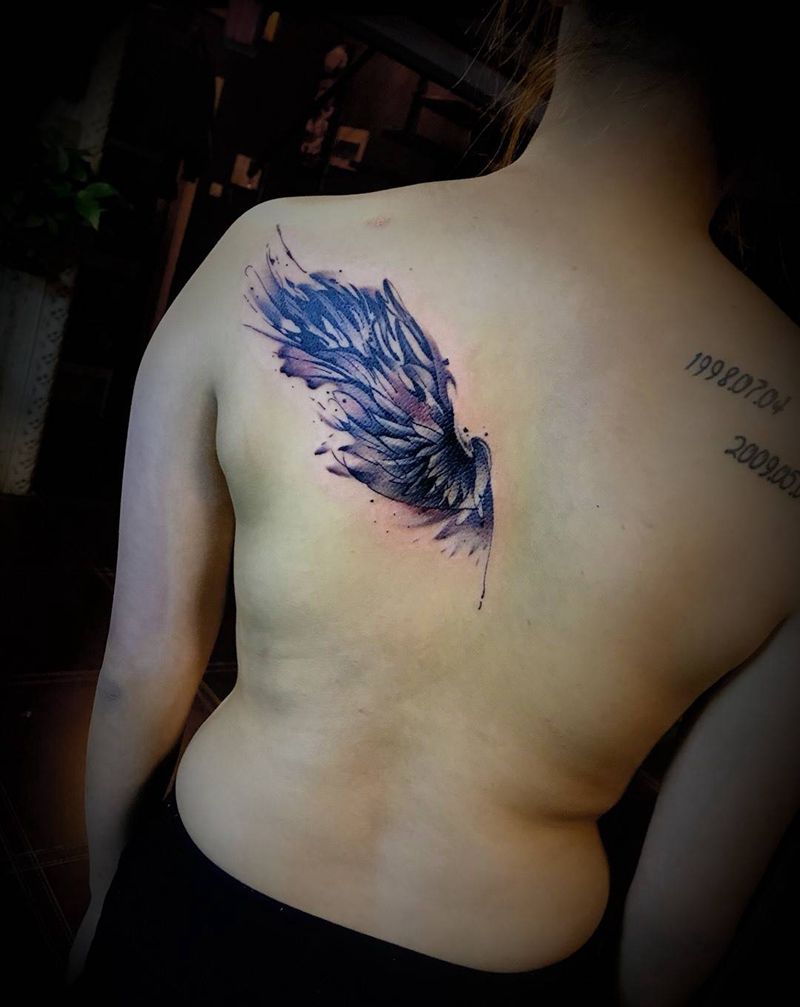 翅膀#纹身图片