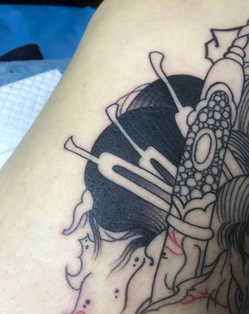 细节#雾面纹身图片