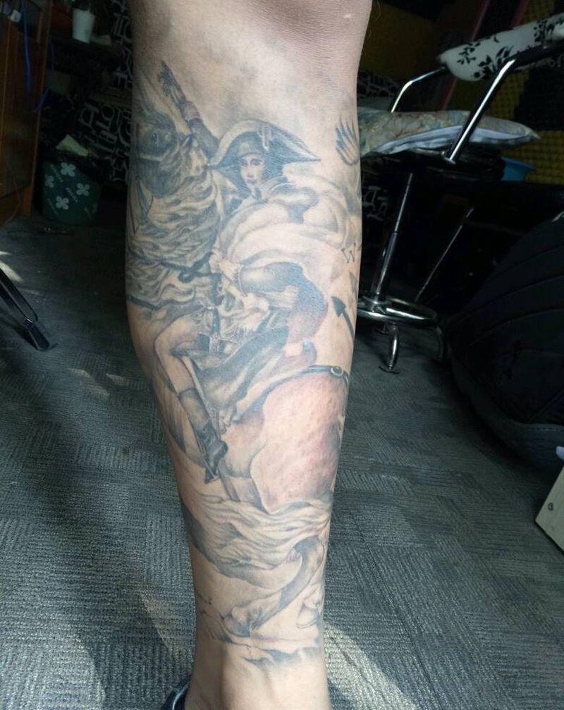 拿破仑纹身图片