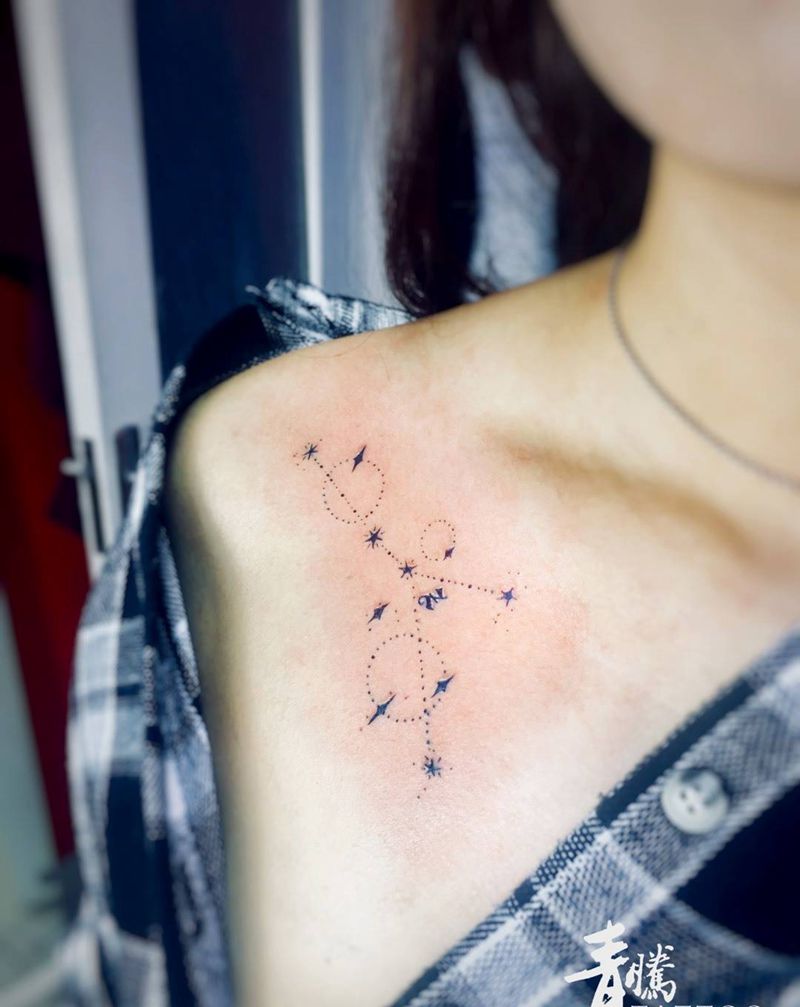星座纹身图片