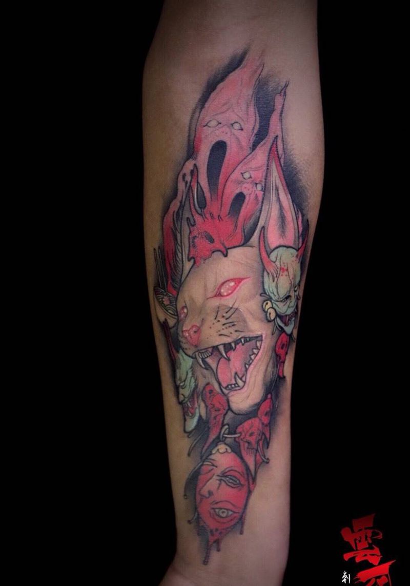 斯芬克斯纹身图片