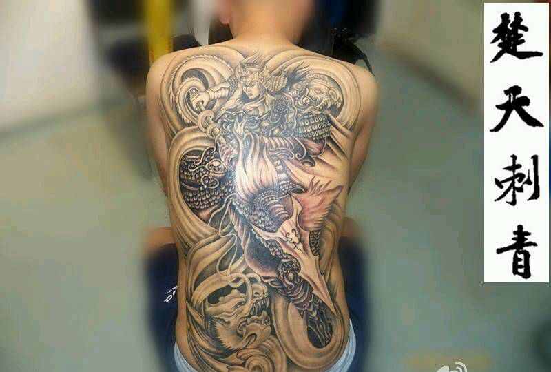 完工纹身图片