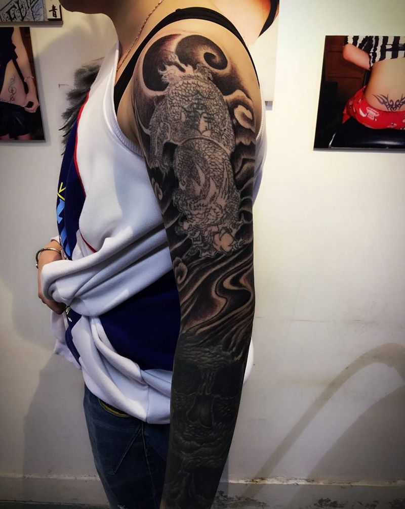 修改添加 未完待续纹身图片