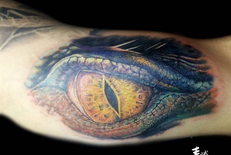 龙眼纹身图片
