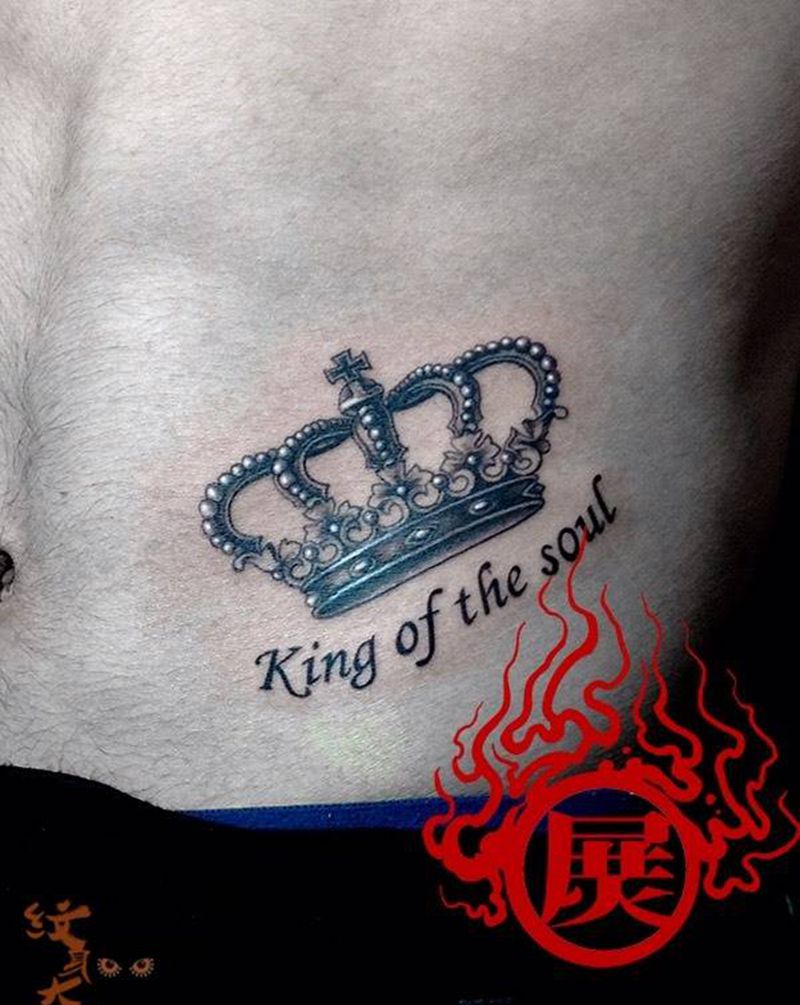 皇冠纹身图片