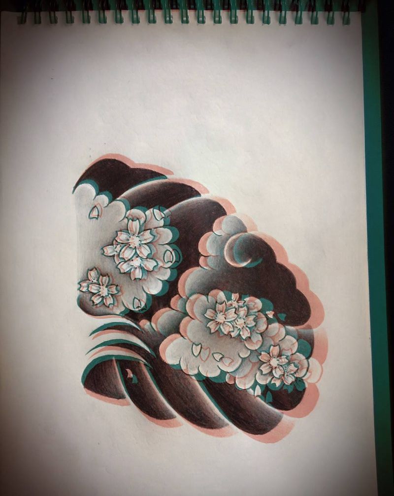 原创传统手稿纹身图片