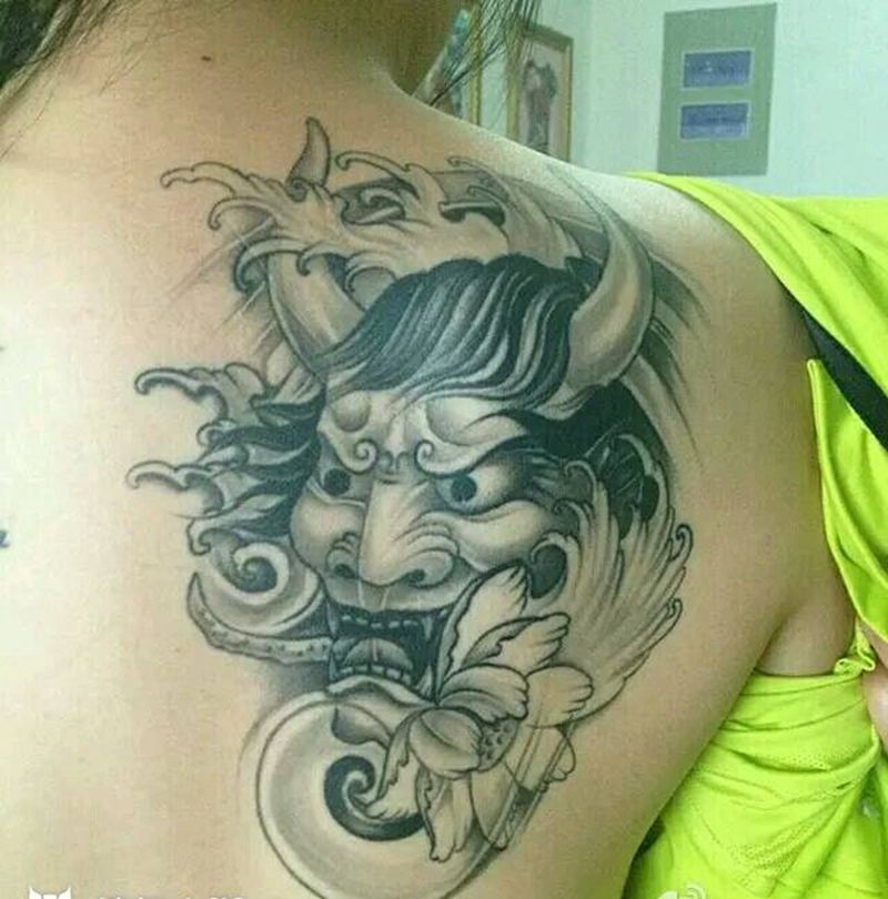 纹身铁粉纹身图片