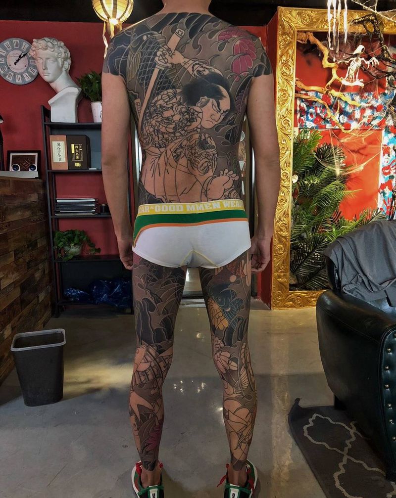 老传统纹身图片_老传统纹身图案